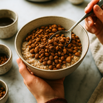 GRANOLA MANDORLA, CACAO E NOCCIOLA BIO - Busta gr. 400