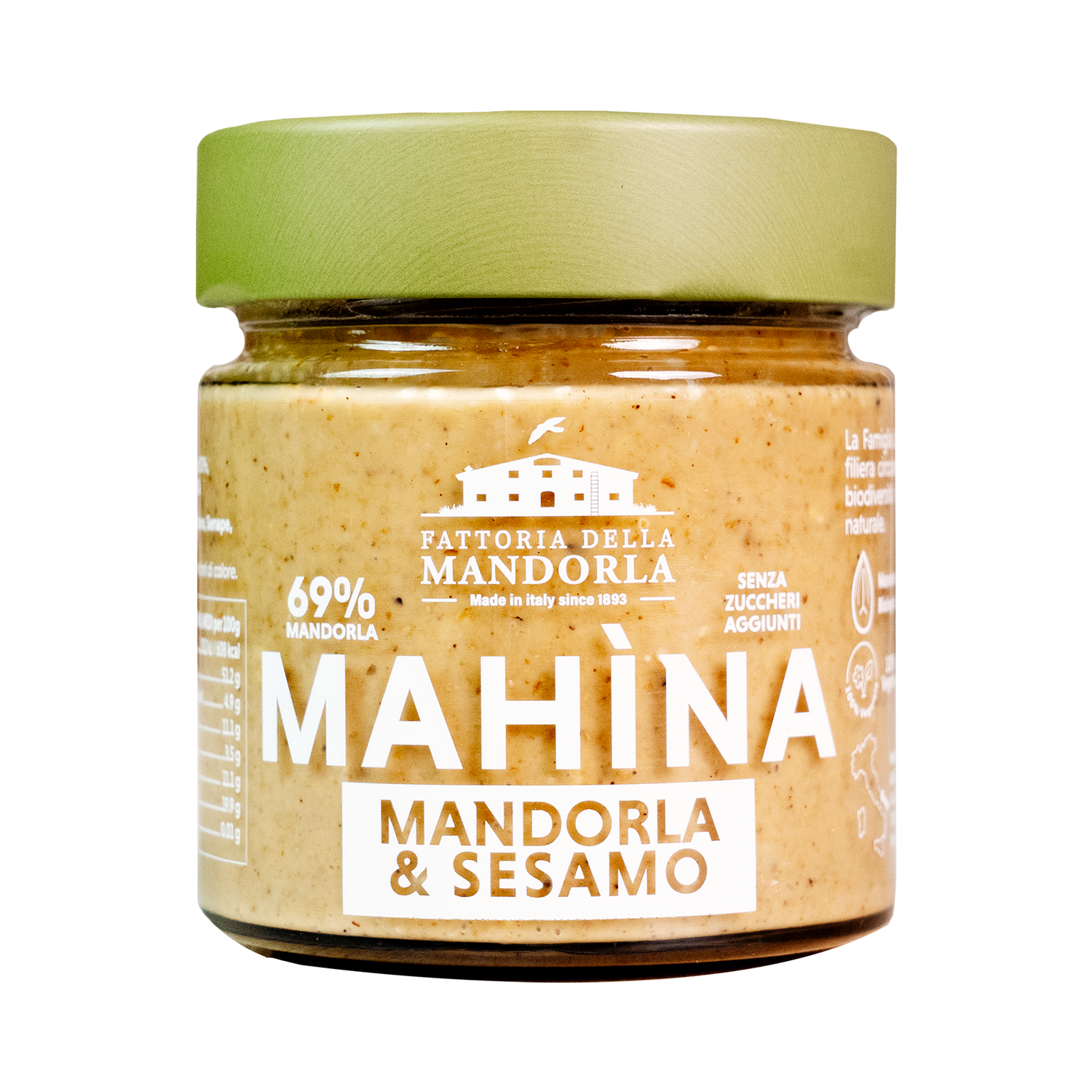 Crema MAHÌNA-Mandorla e Sesamo  200g