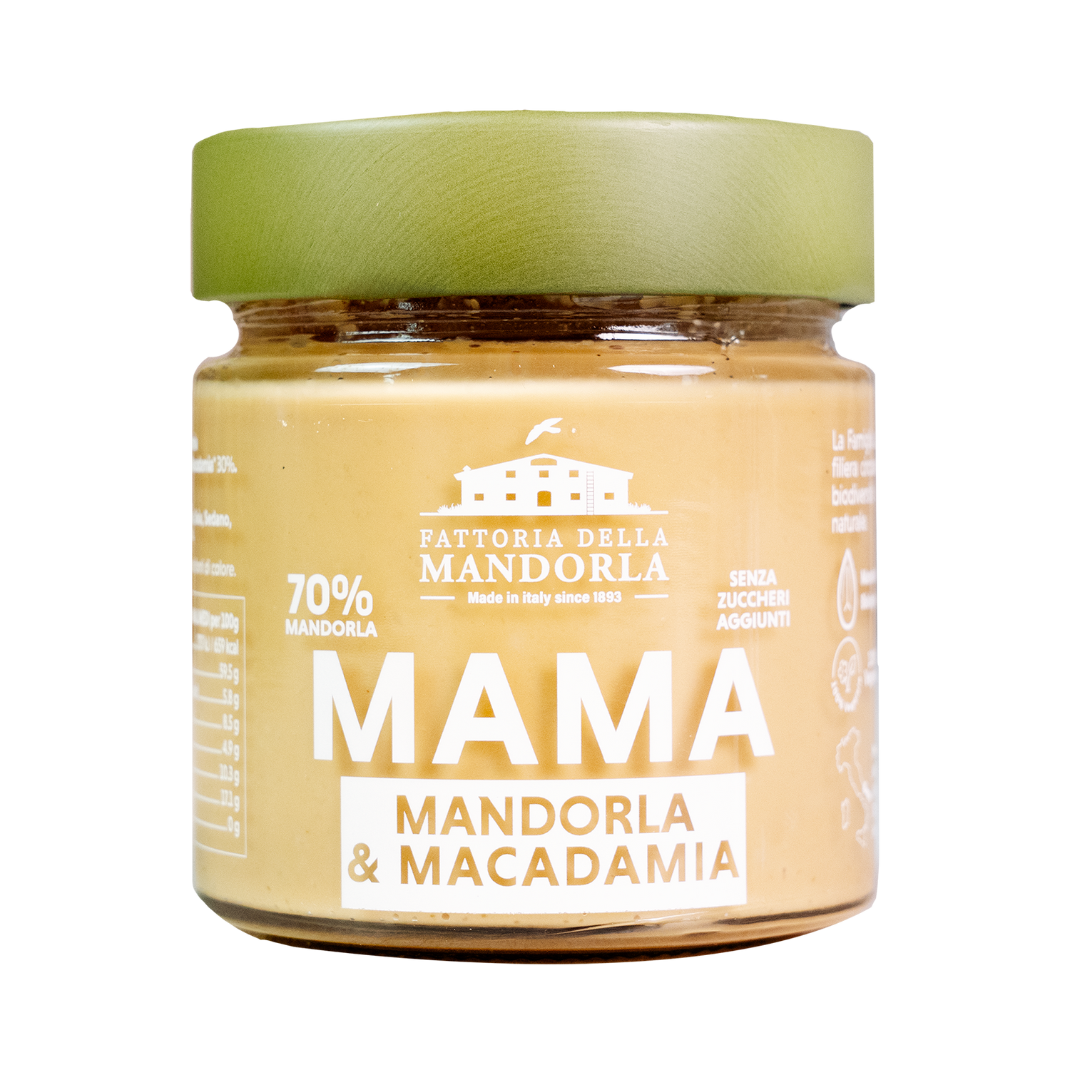 Crema MAMA - Mandorla e Macadamia  200g