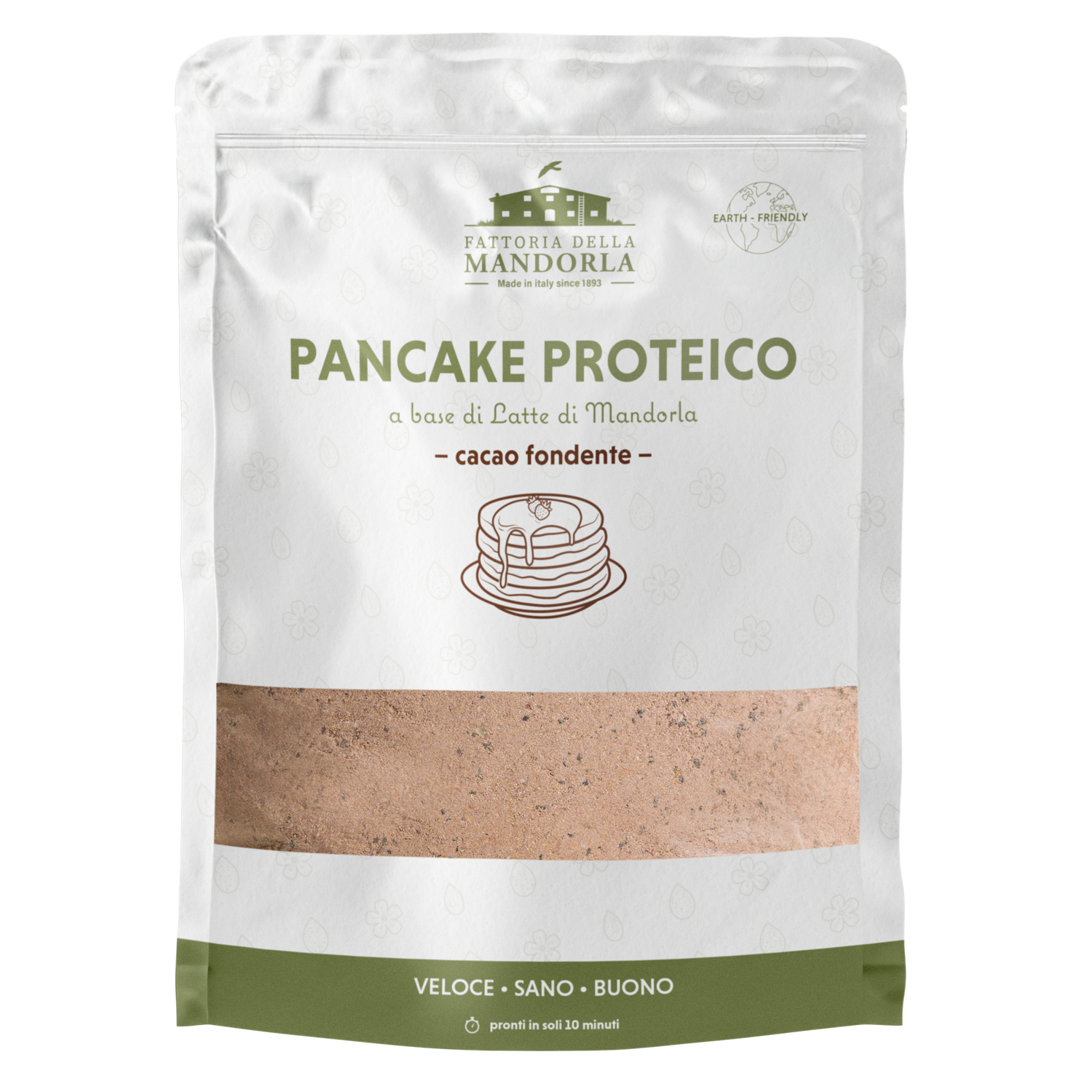 Pancake Proteico Cacao Fondente-400G