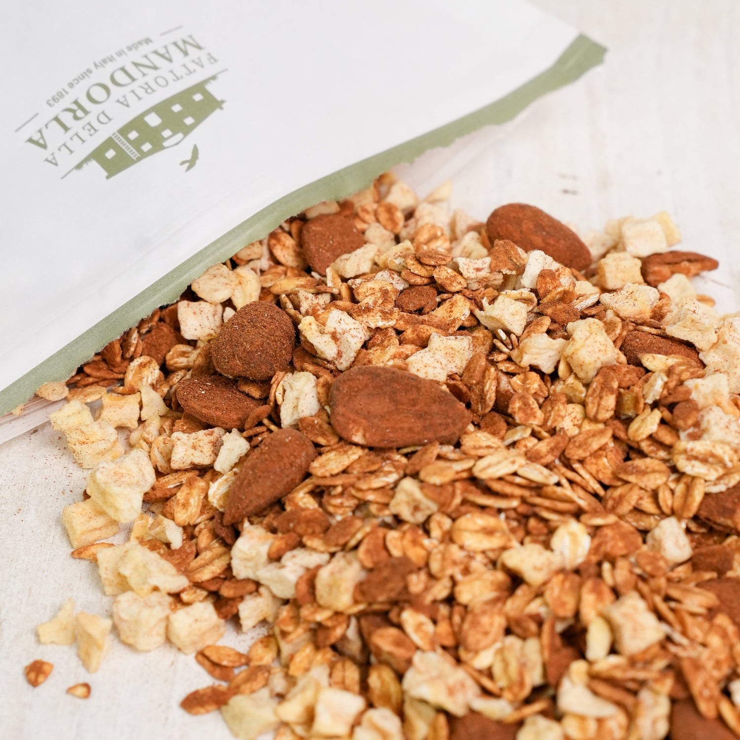 GRANOLA MELA E CANNELLA BIO - Busta gr. 400