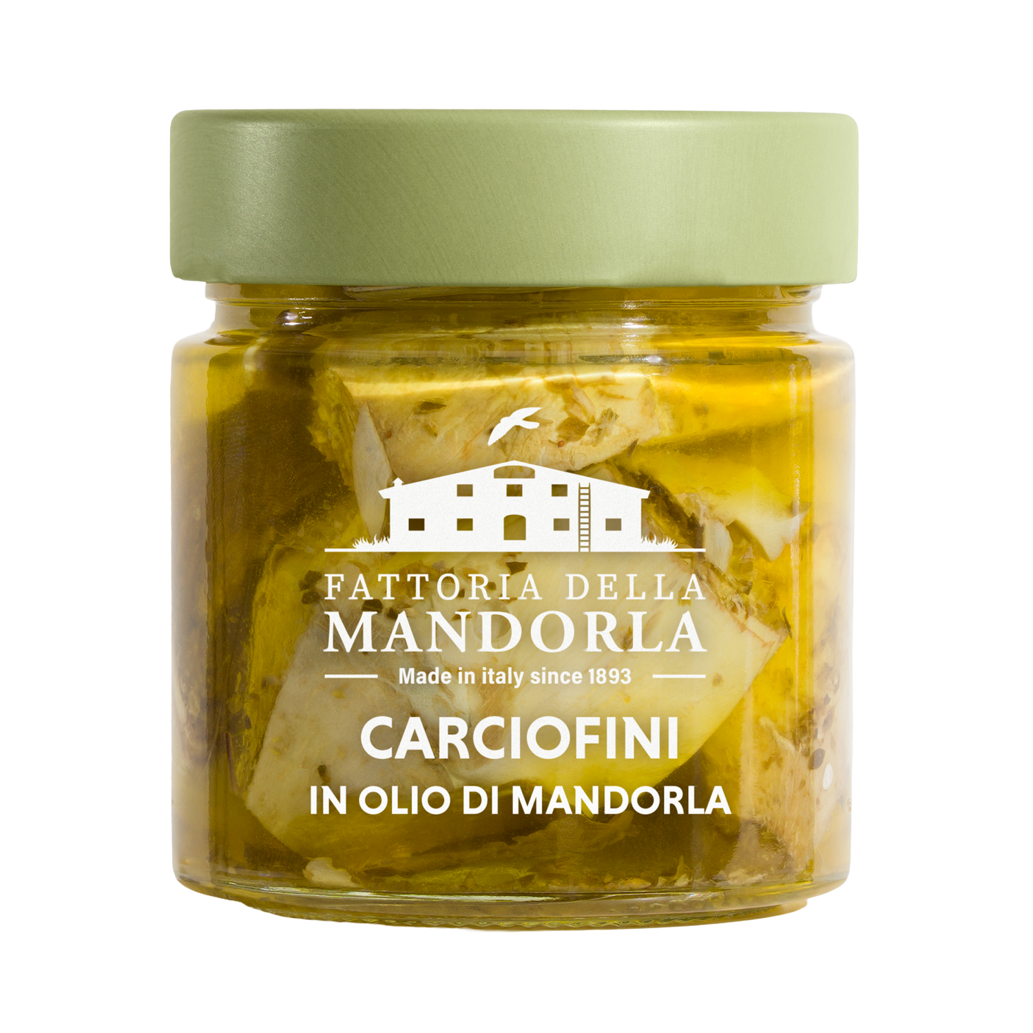 CARCIOFINI  IN OLIO DI MANDORLA 230g