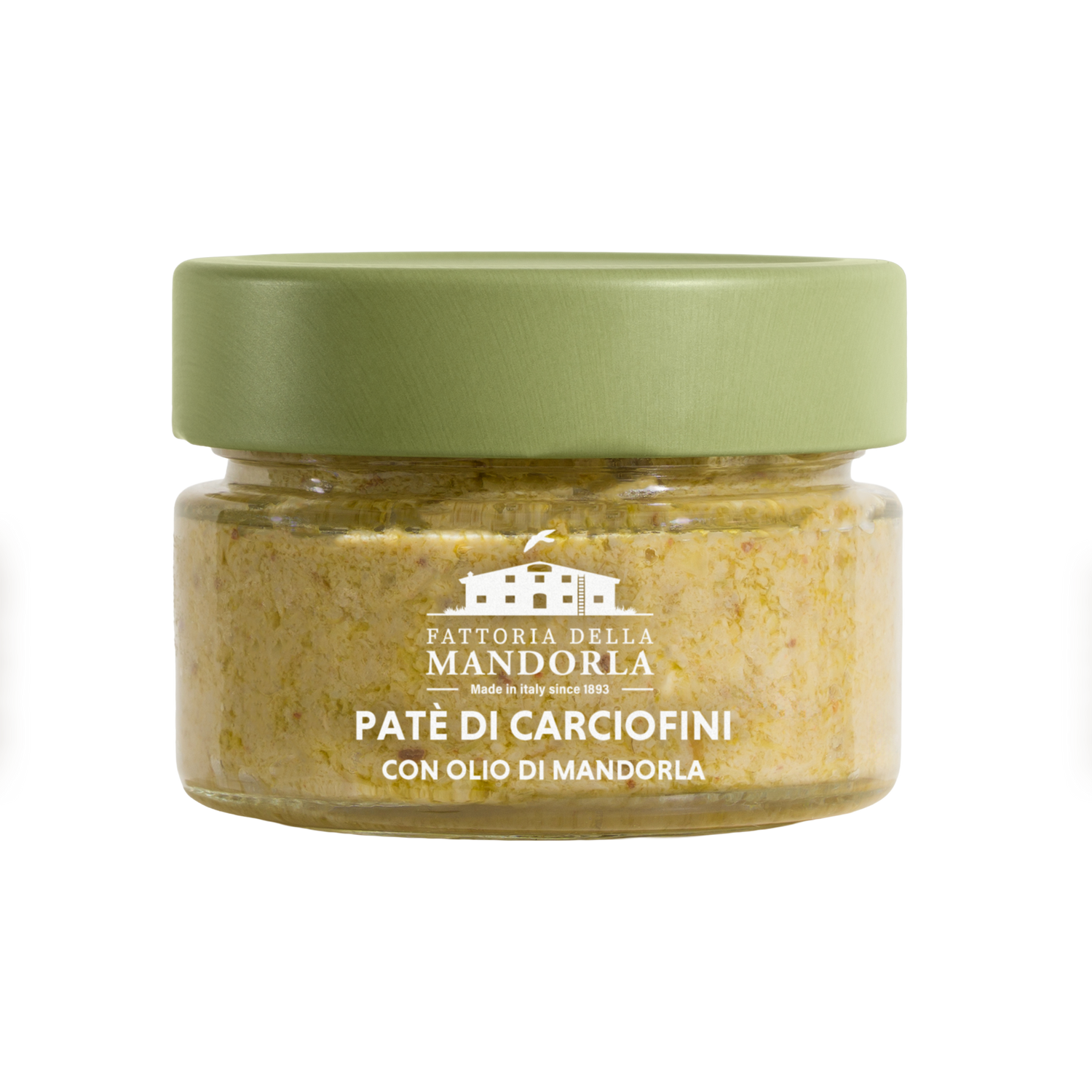 PATÈ DI CARCIOFINI  CON OLIO DI MANDORLA 120g