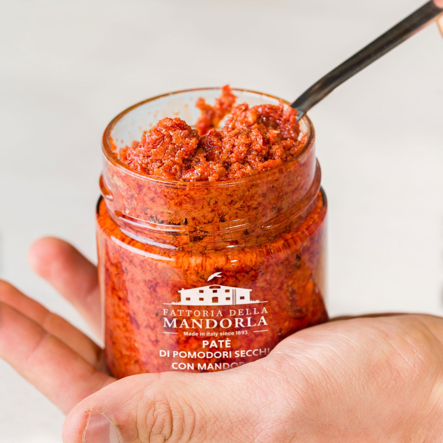 PATÈ  DI POMODORI SECCHI  CON MANDORLA 230g