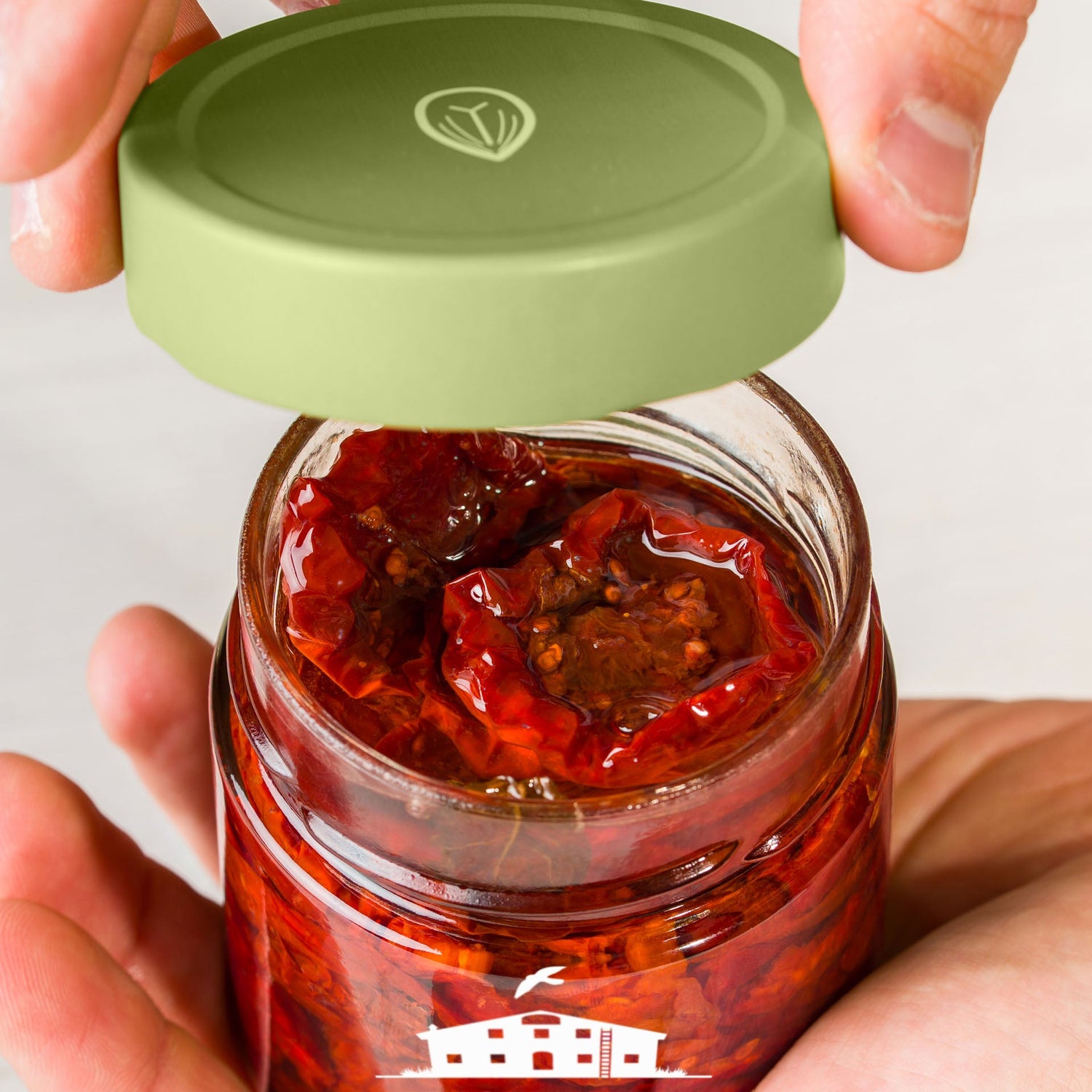 POMODORI SECCHI  IN OLIO DI MANDORLA 230g