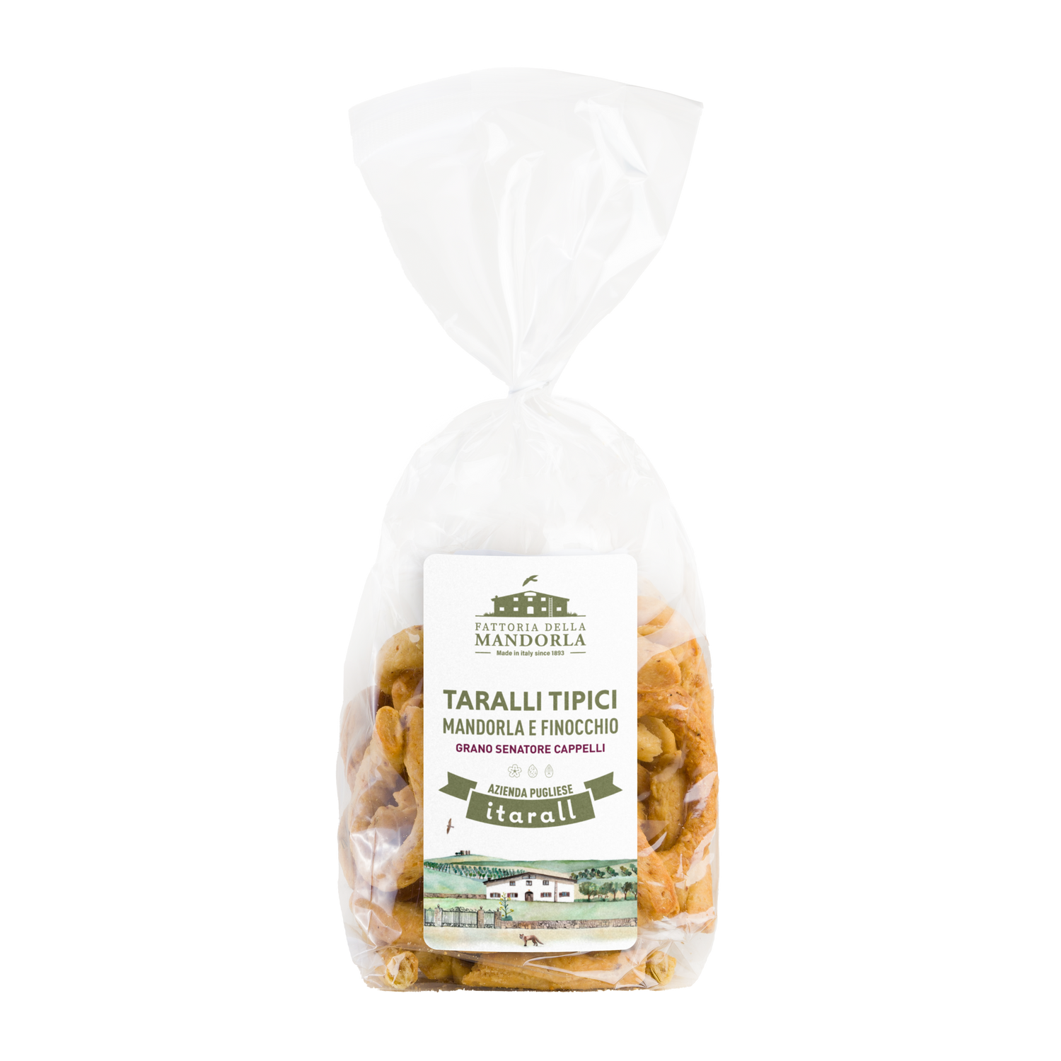 TARALLI MANDORLA E FINOCCHIO - 250g