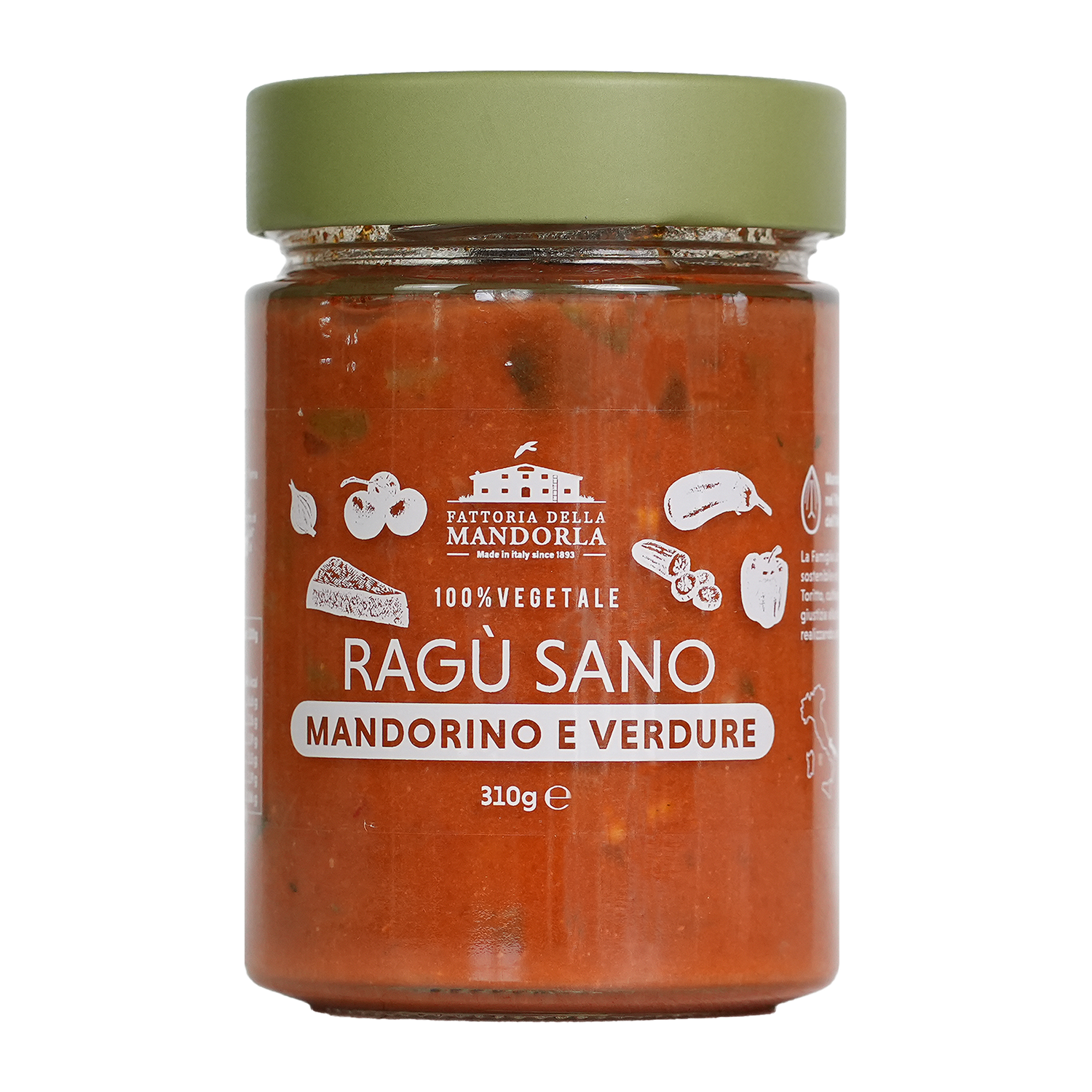RAGÙ SANO - Mandorino® e Verdure 310g