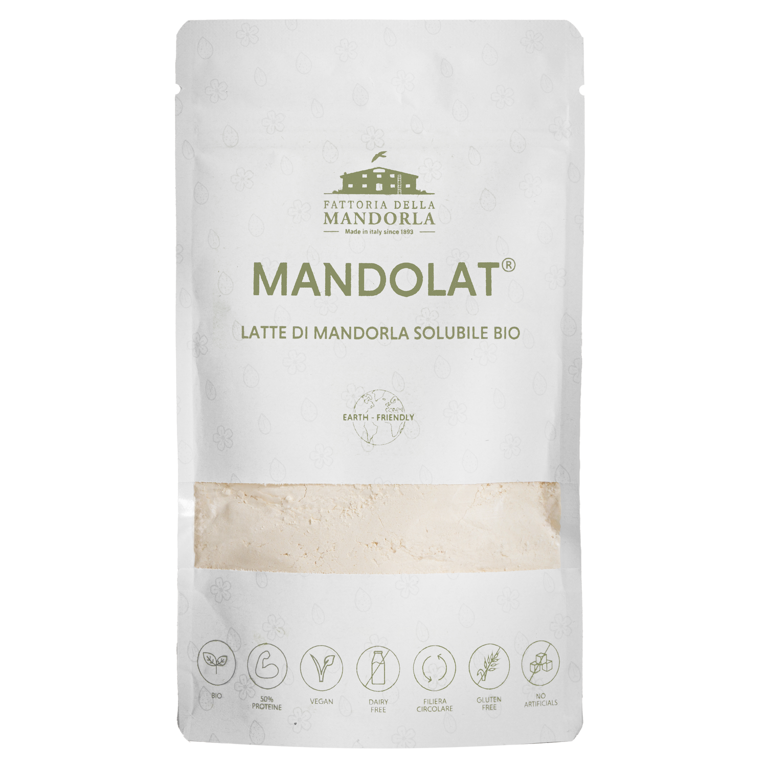 MANDOLAT SOLUBILE 100%  (da mandorla pelata) - 80gr