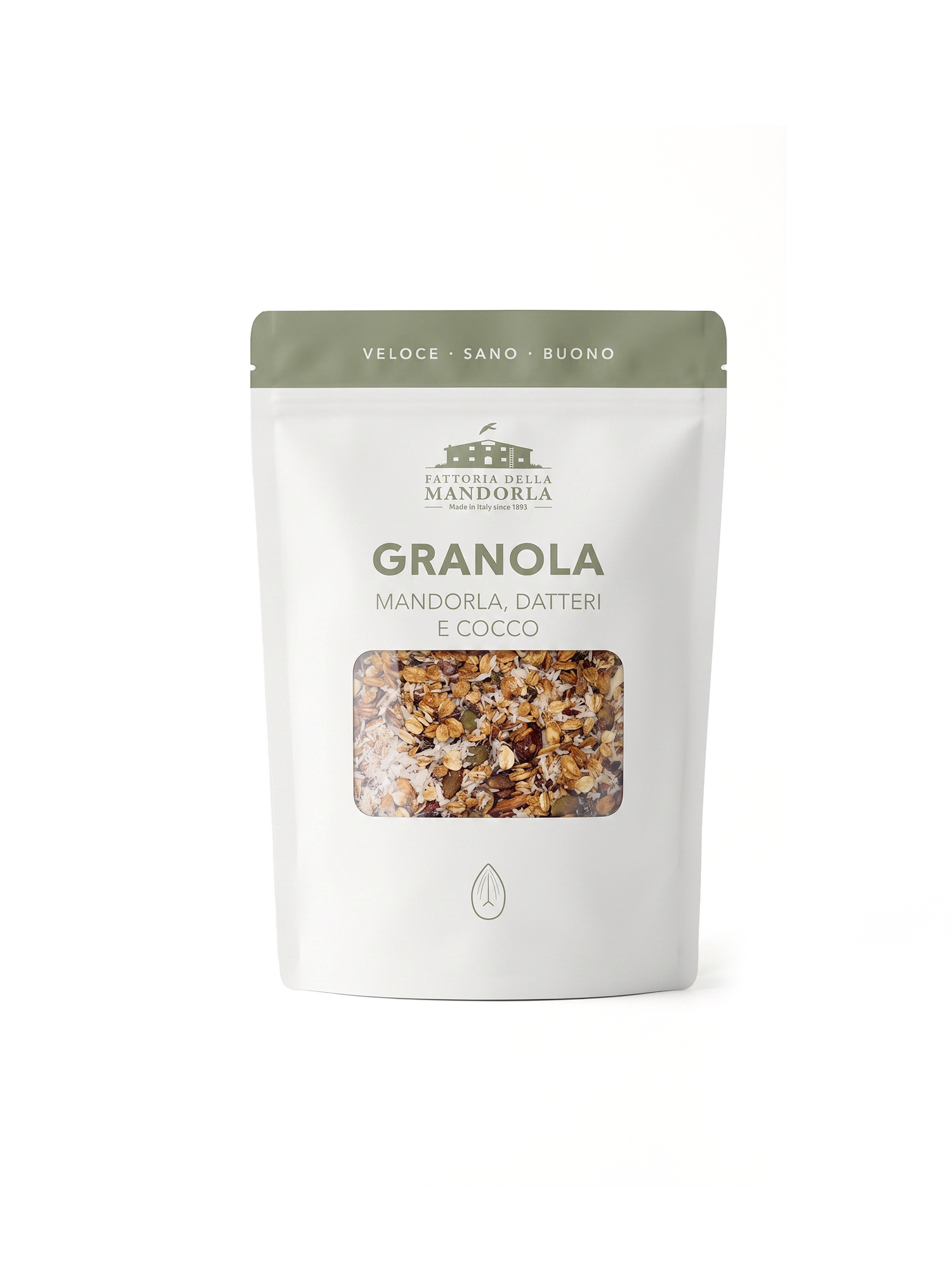 GRANOLA DATTERI E COCCO BIO - Busta gr. 400