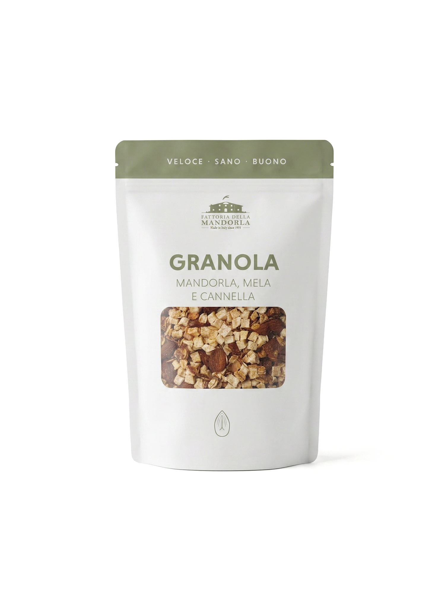 GRANOLA MELA E CANNELLA BIO - Busta gr. 400