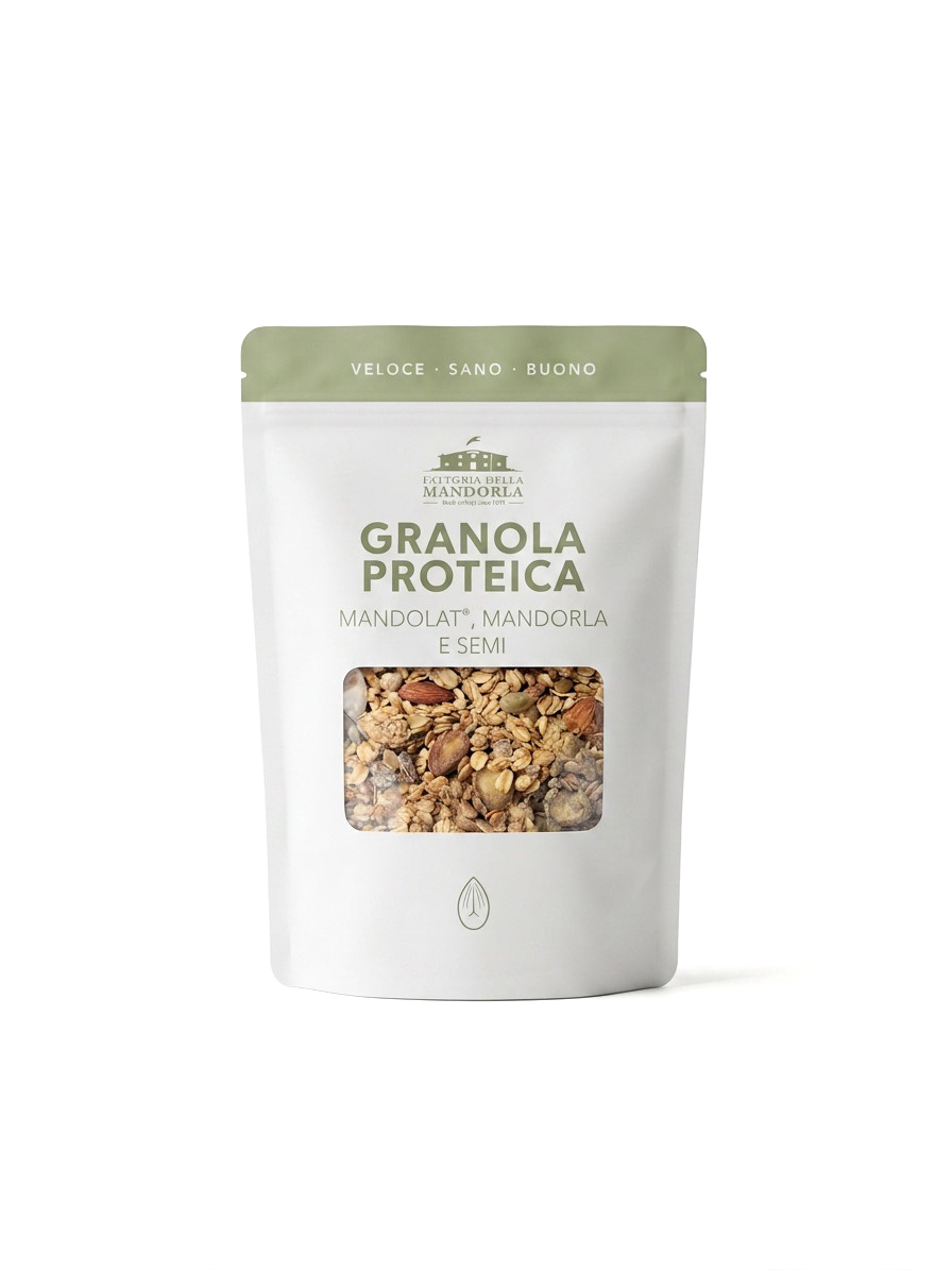 GRANOLA  PROTEICA FATTORIA BIO - Busta gr. 400