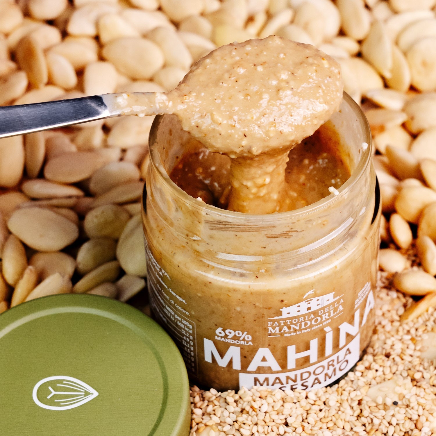 Crema MAHÌNA-Mandorla e Sesamo  200g