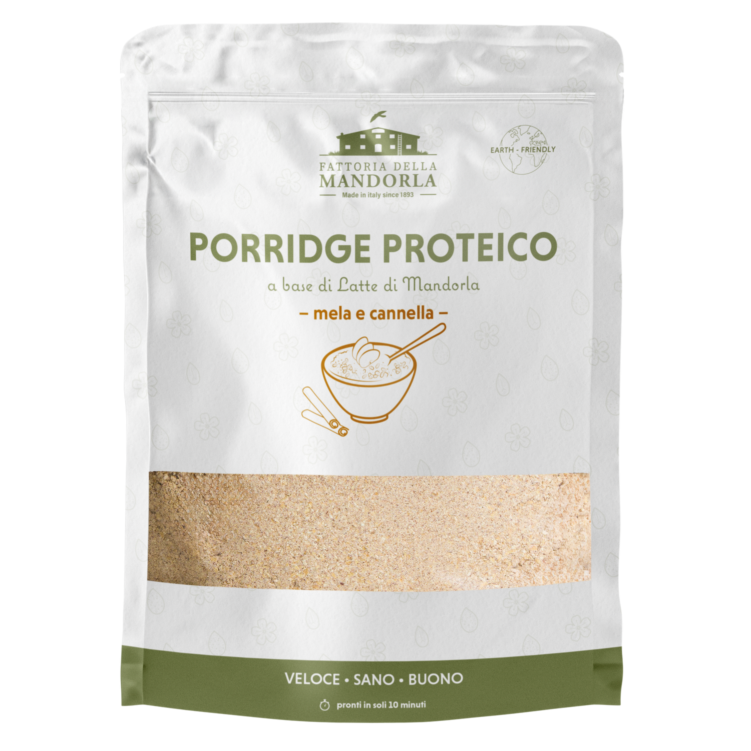Porridge Proteici Mela e Cannella-400G