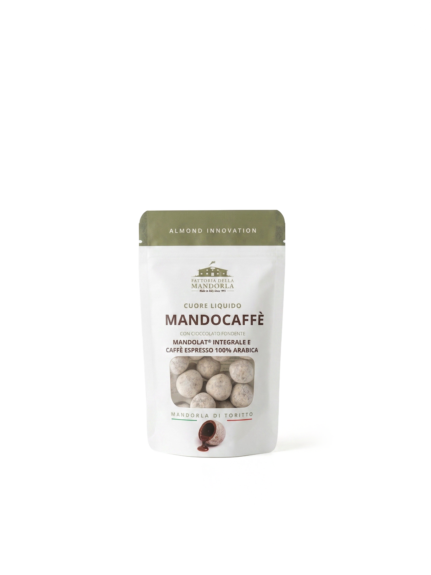 MACIOCAFFE' CON CAFFE' ESPRESSO E MANDOLAT INTEGRALE - 80g