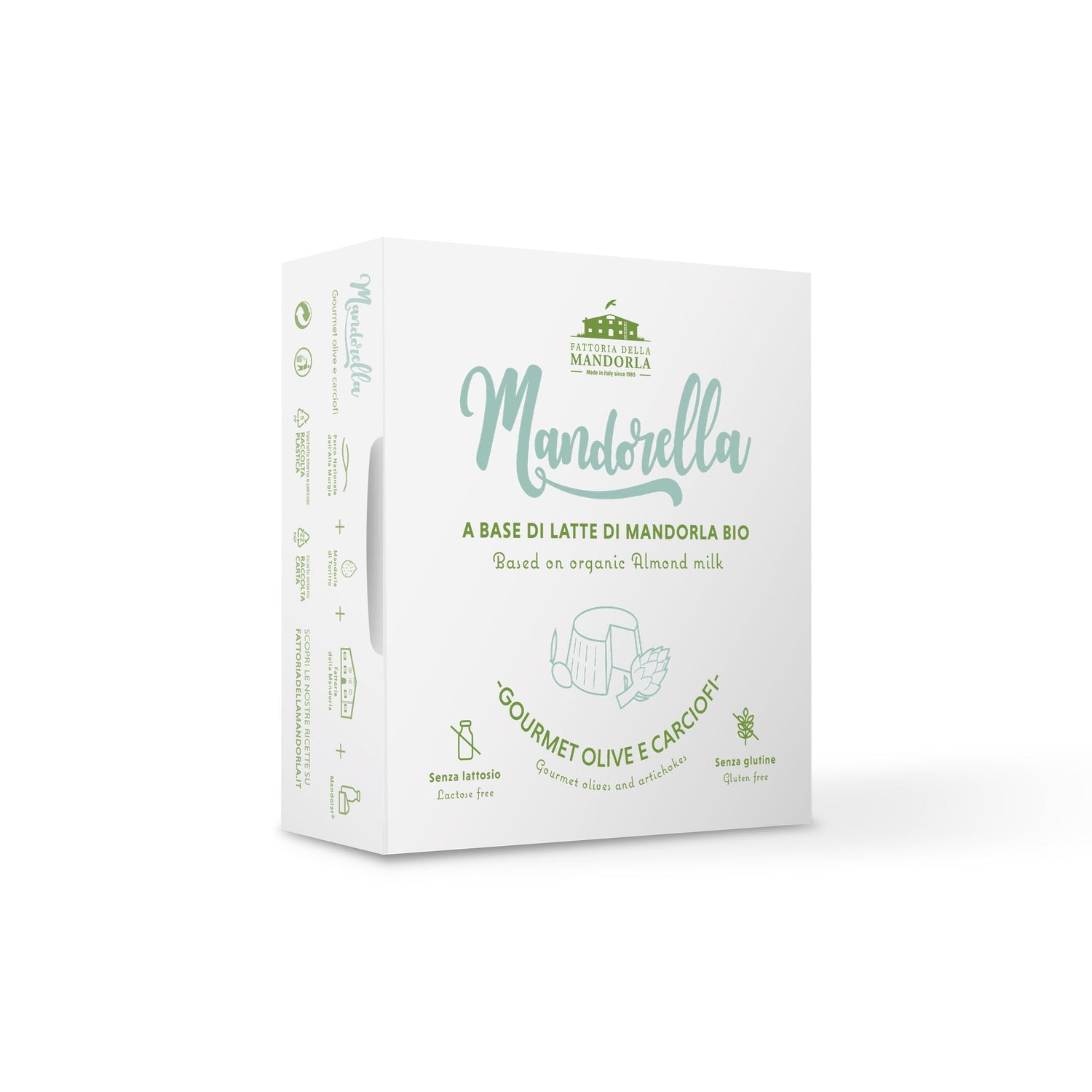 MANDORELLA GOURMET OLIVE E CARCIOFI - 180gr