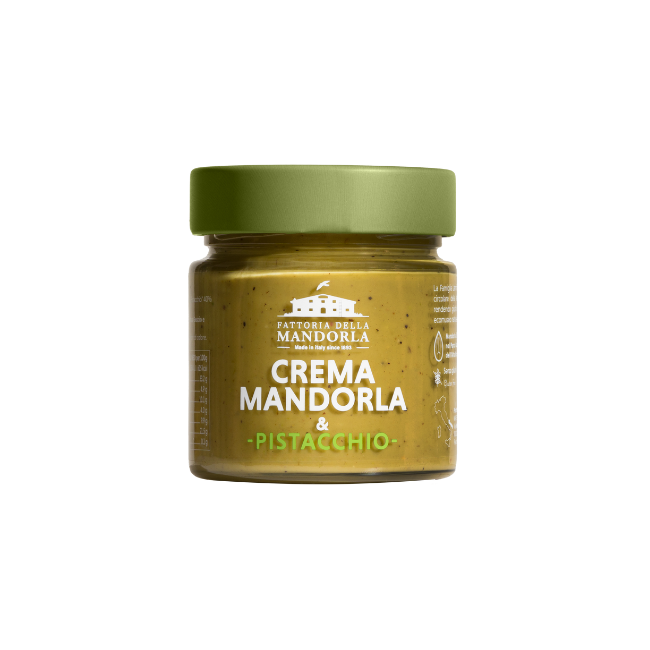 CREMA PISTACCHIO E MANDORLA - 200gr