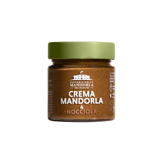 CREMA NOCCIOLA E MANDORLA - 200gr