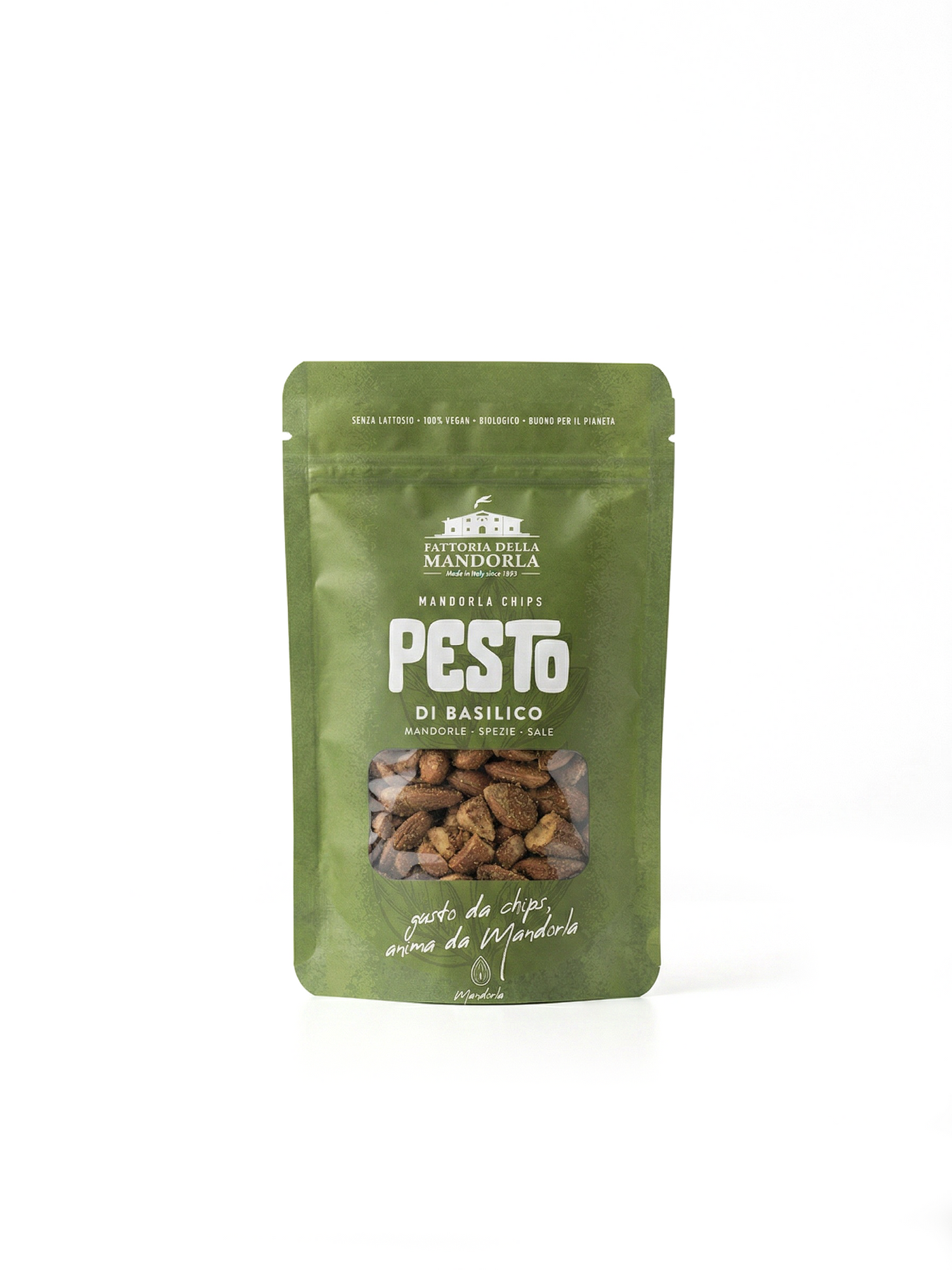Mandorla chips Pesto