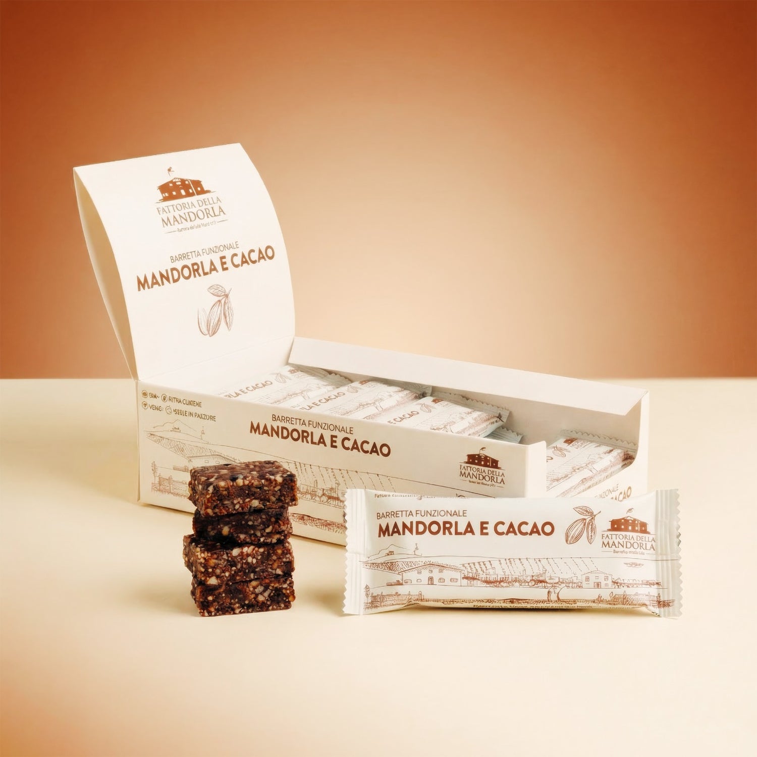 BARRETTA BIO PROTEICA CACAO 48g