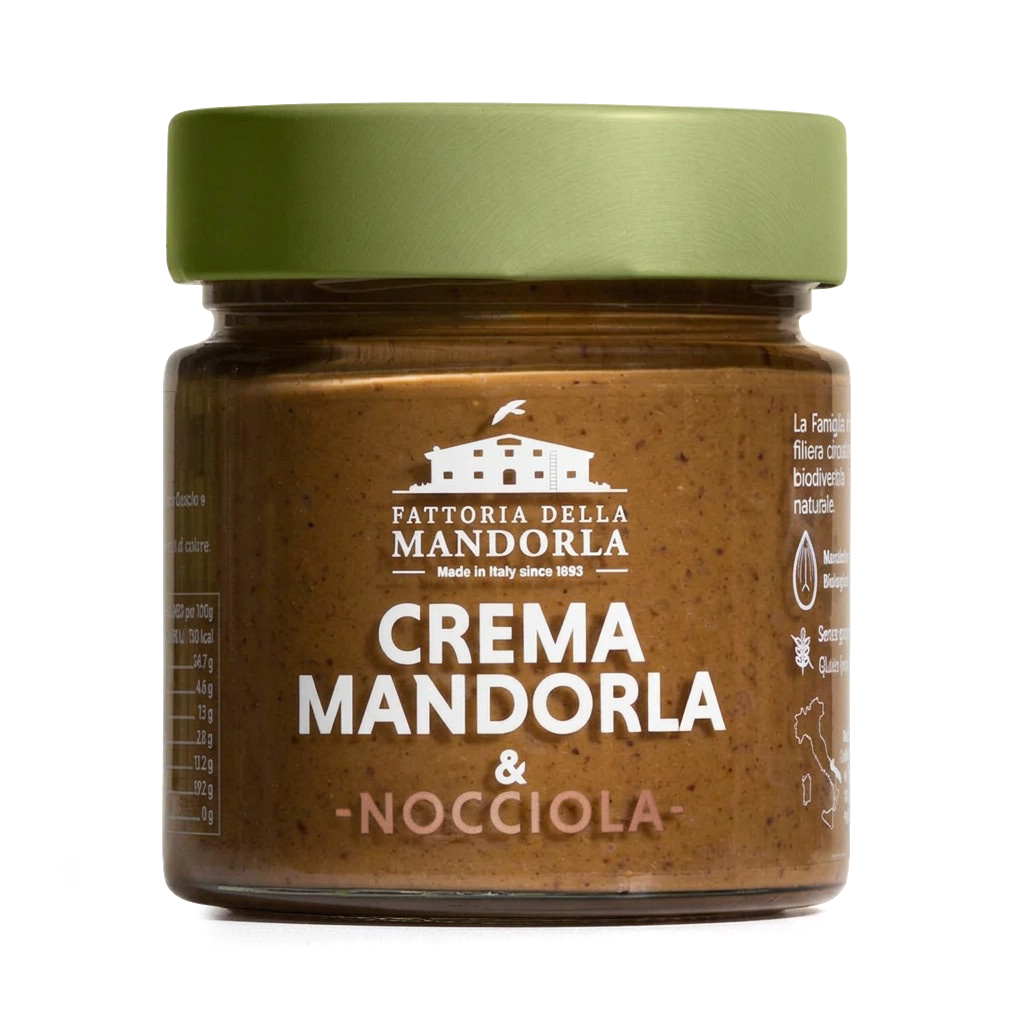 CREMA NOCCIOLA E MANDORLA - 200gr