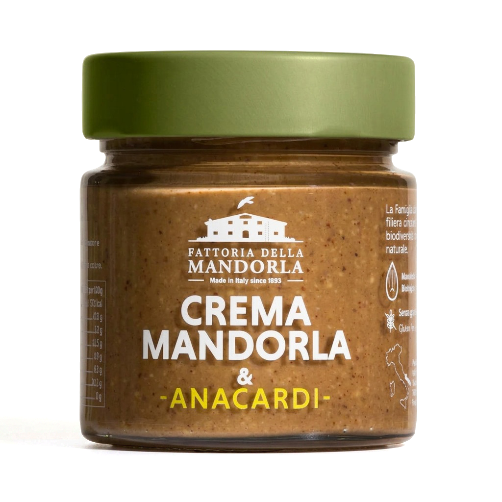CREMA ANACARDI E MANDORLA - 200gr