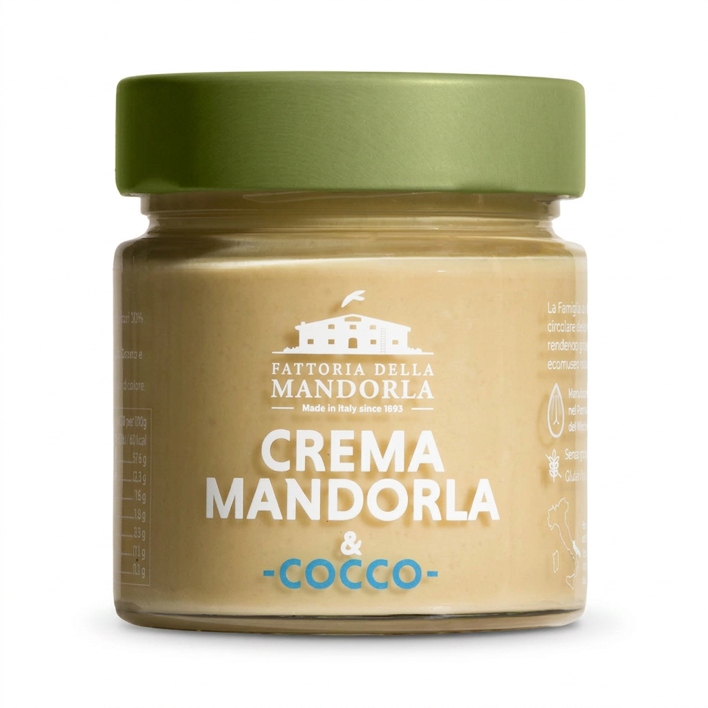 CREMA COCCO E MANDORLA - 200gr