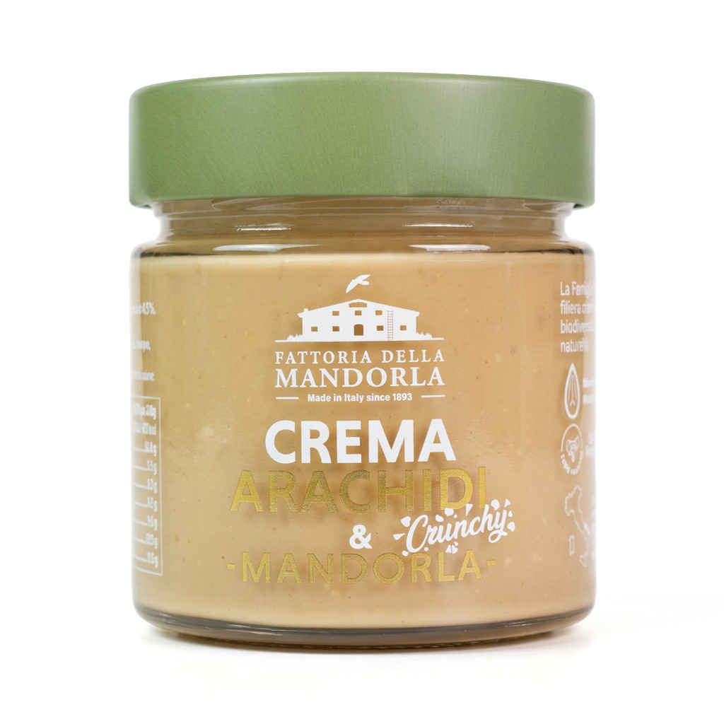 Crema Crunchy - Mandorla e Arachidi 200g