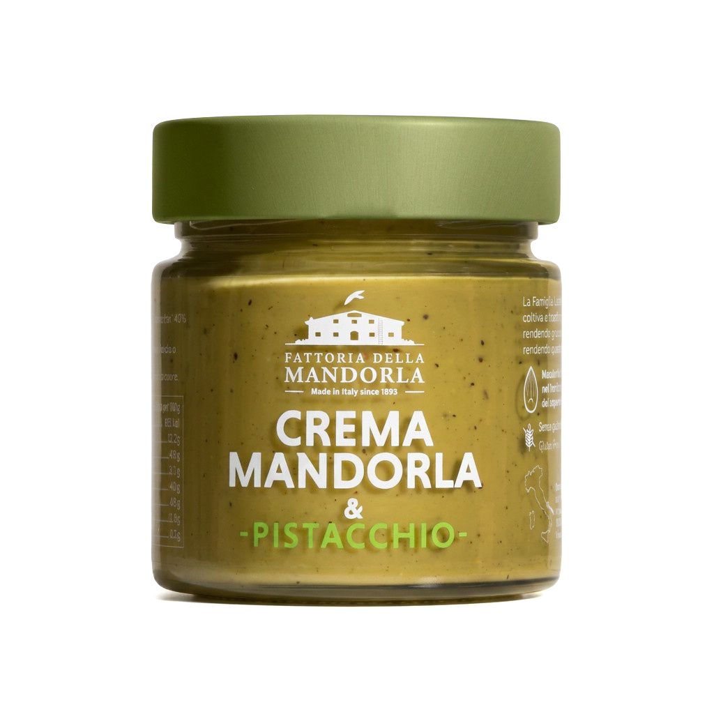 CREMA PISTACCHIO E MANDORLA - 200gr