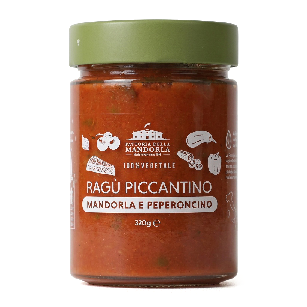 RAGÙ PICCANTINO - Mandorla e Peperoncino 310g