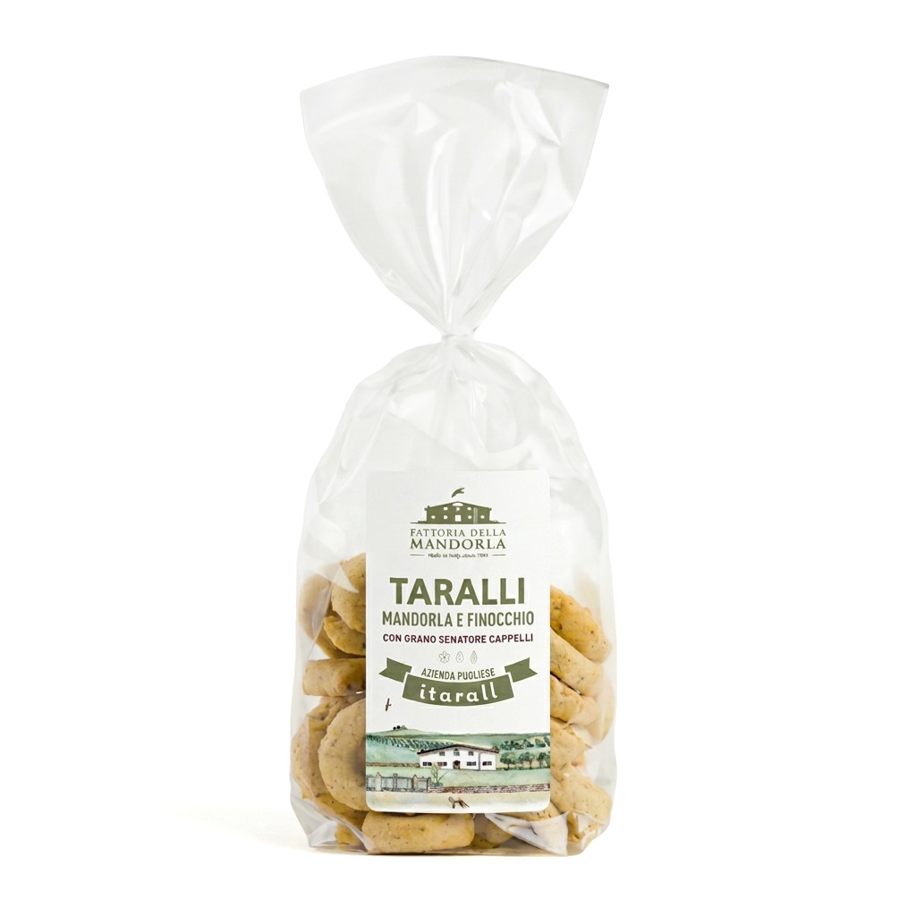 TARALLI MANDORLA E FINOCCHIO - 250g