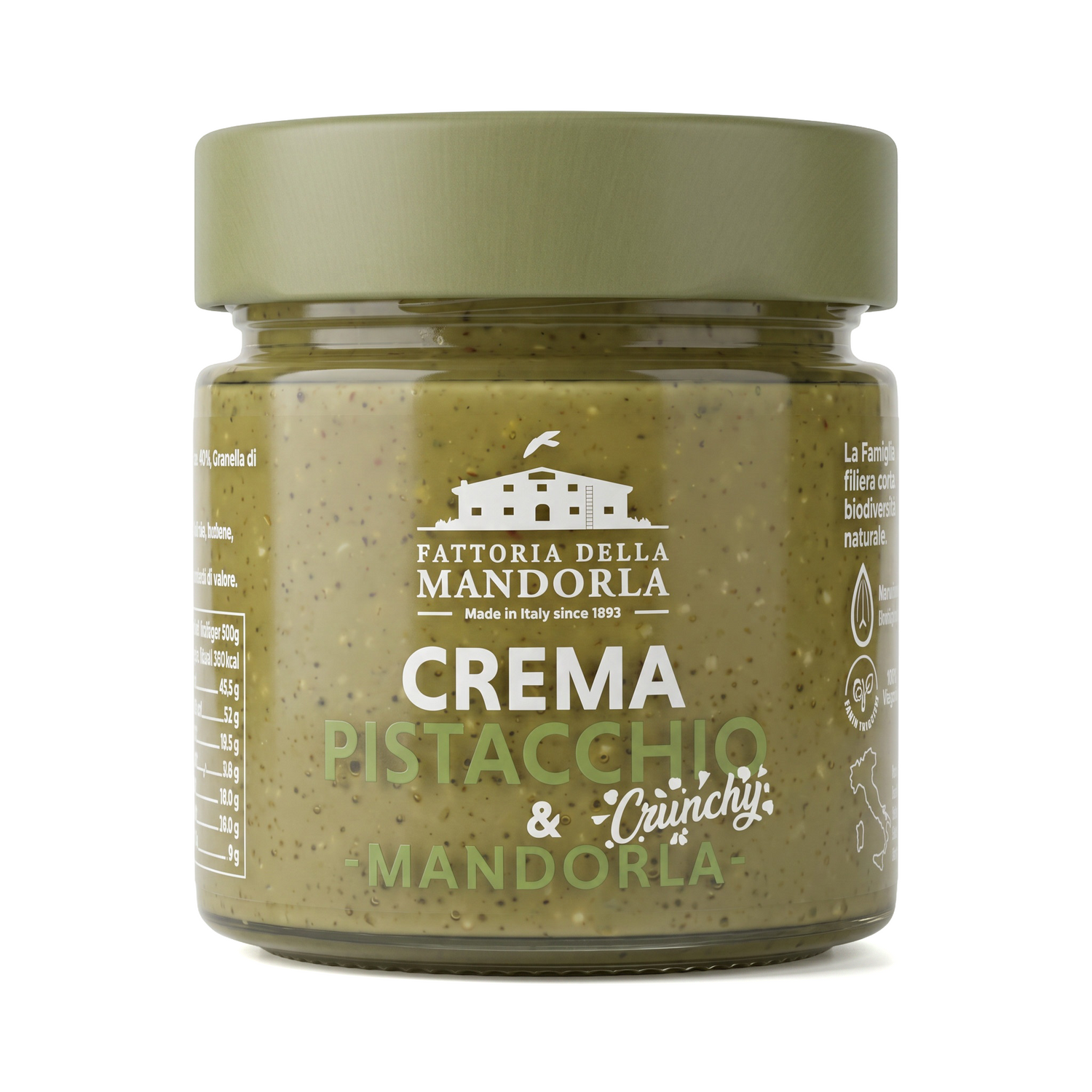 Crema Crunchy - Mandorla e Pistacchio 200g