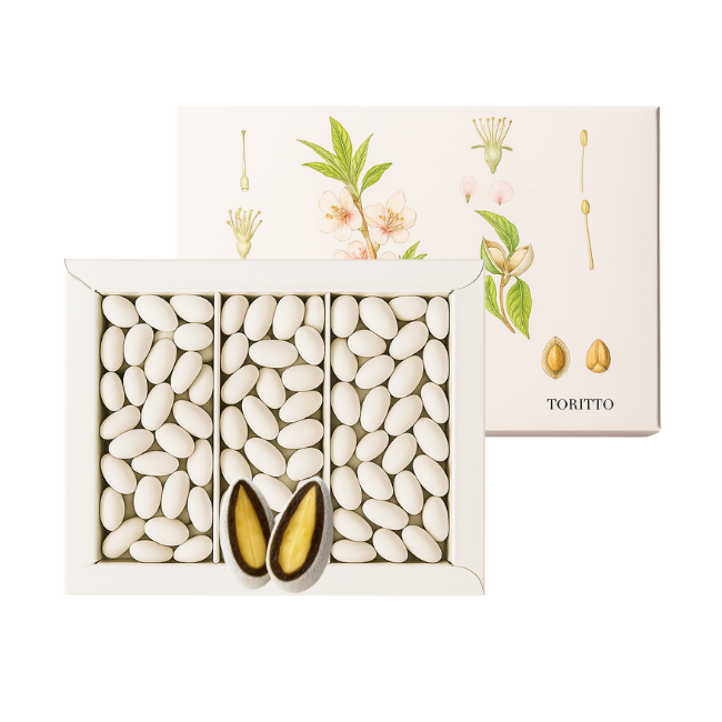 ASTUCCIO DI TORITTO  - Mandorlino di Toritto Confettato al Cioccolato