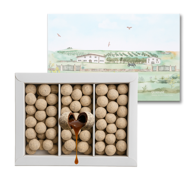 ASTUCCIO QUASANI - MACIOCAFFÈ - PRALINA CIOCCOLATO CON CAFFÈ ESPRESSO